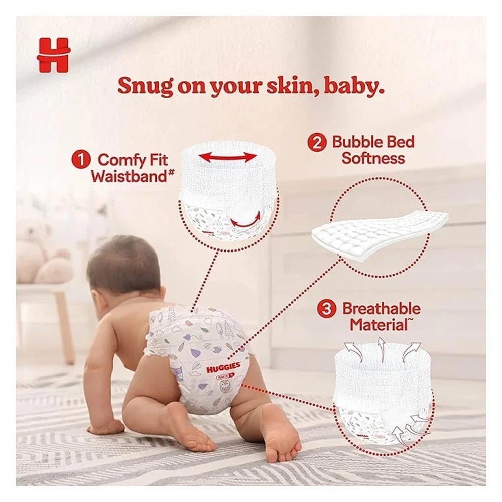 Buy Huggies Dry Pants,Small Diaper, 28 pcs Online at Best Prices | Wellness  Forever