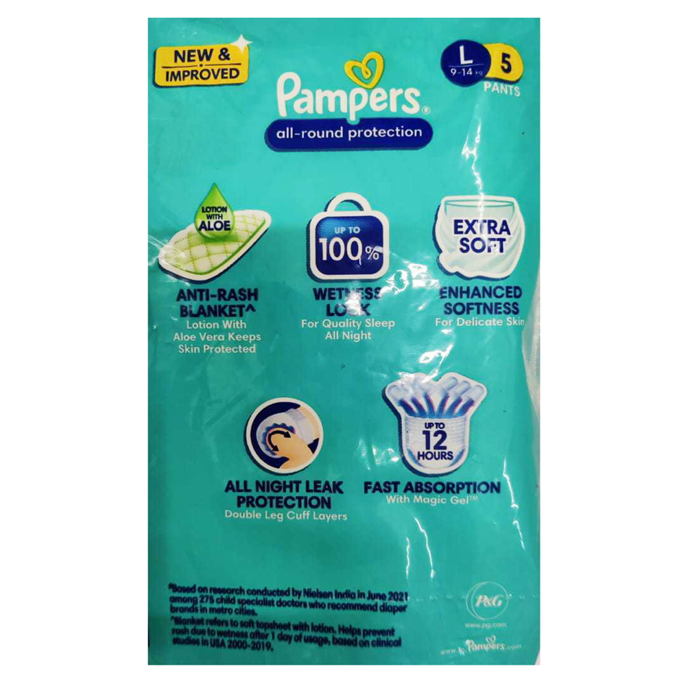 Pampers Premium Care Pants with Aloe Vera  CottonLike Softness  Size XL  Buy packet of 36 diapers at best price in India  1mg