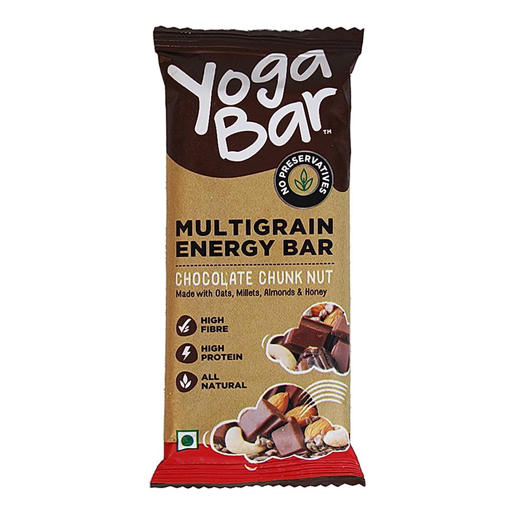 Buy Yoga Bar Multigrain Energy Bar - Chocolate Chunk Nut Online On DMart  Ready