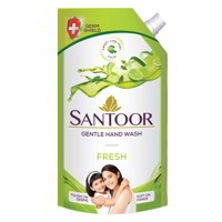 Santoor Hand Wash Sweet Lime Peel & Tulsi