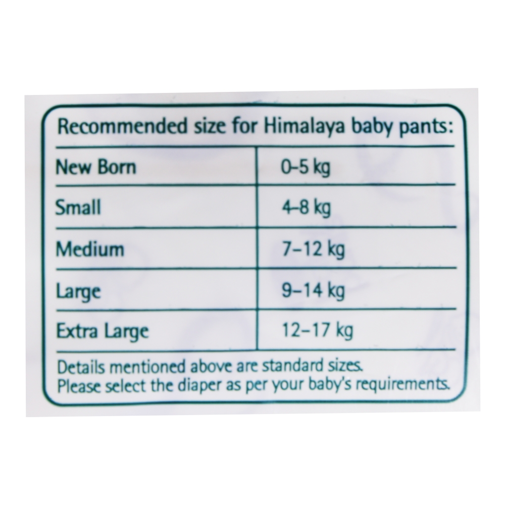 Himalaya Total Care Baby Pants Diapers, Small, 54 Count - Walmart.com