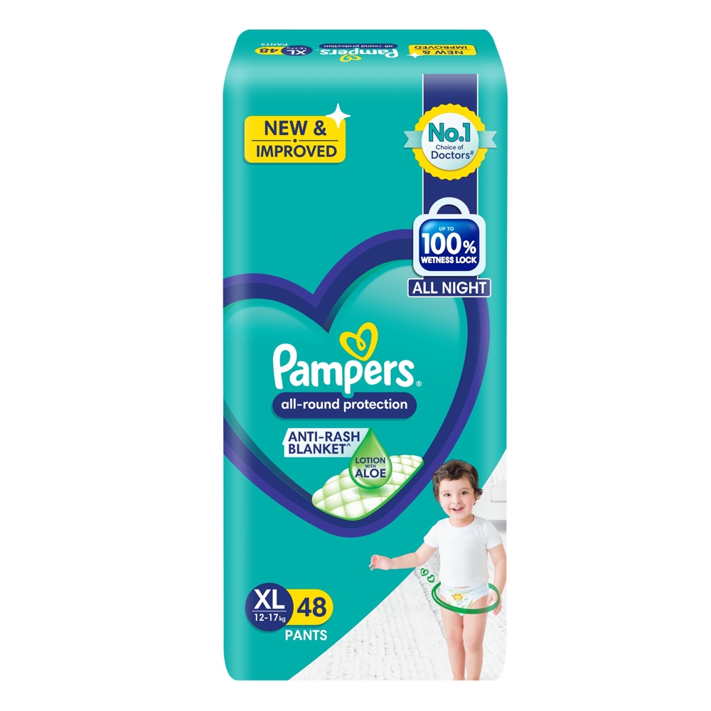 Pampers Baby Dry Pants Diaper Pant XL 12-17 Kg 34 Pcs, 43% OFF