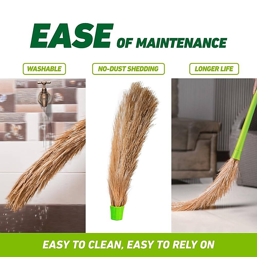 Buy Scotch brite No-Dust Premium Broom, Long handle, Easy floor cleaning  Online at Best Price of Rs 335 - bigbasket