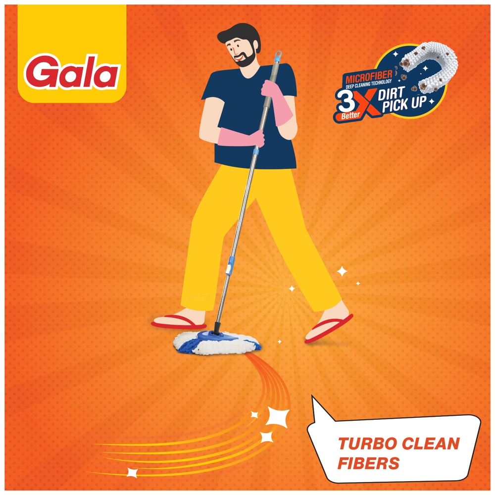 Buy Gala Turbo Spin Mop Online - Lulu Hypermarket India