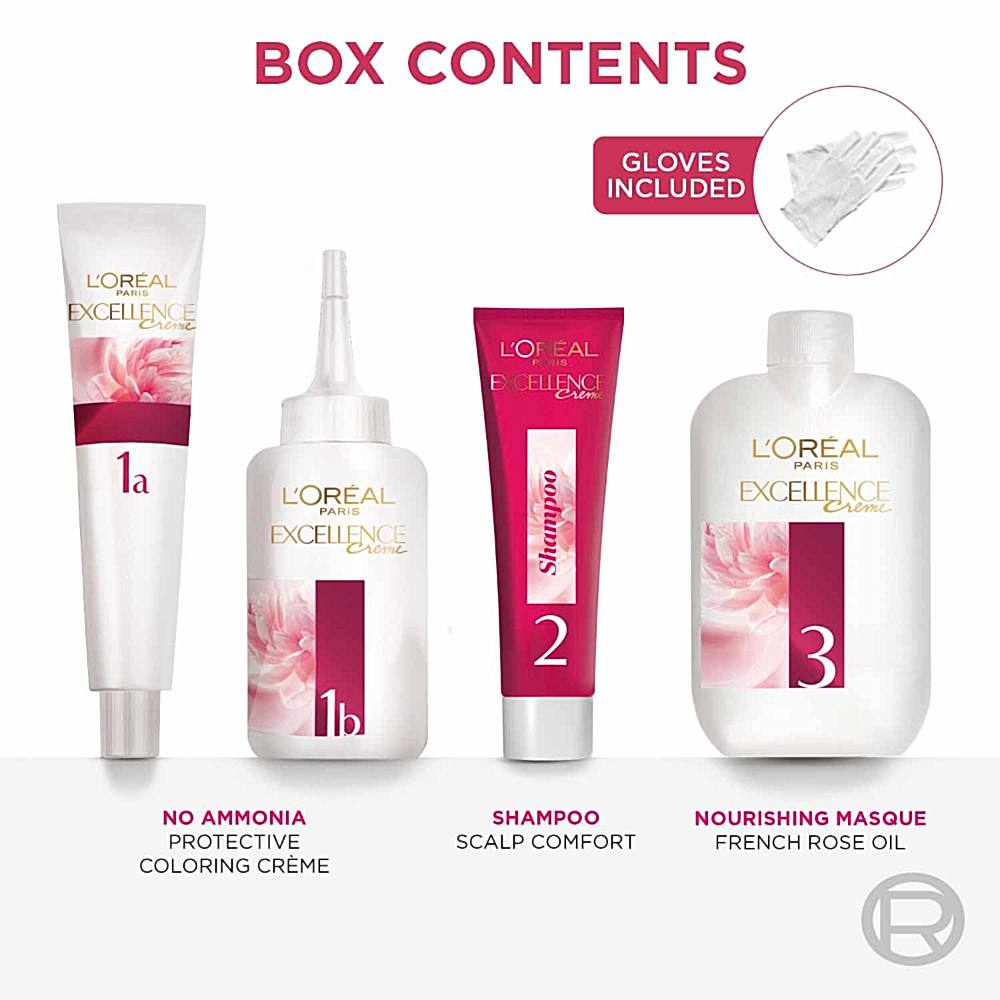 Buy L'Oreal Excellence Creme 4 Natural Brown Online On DMart Ready