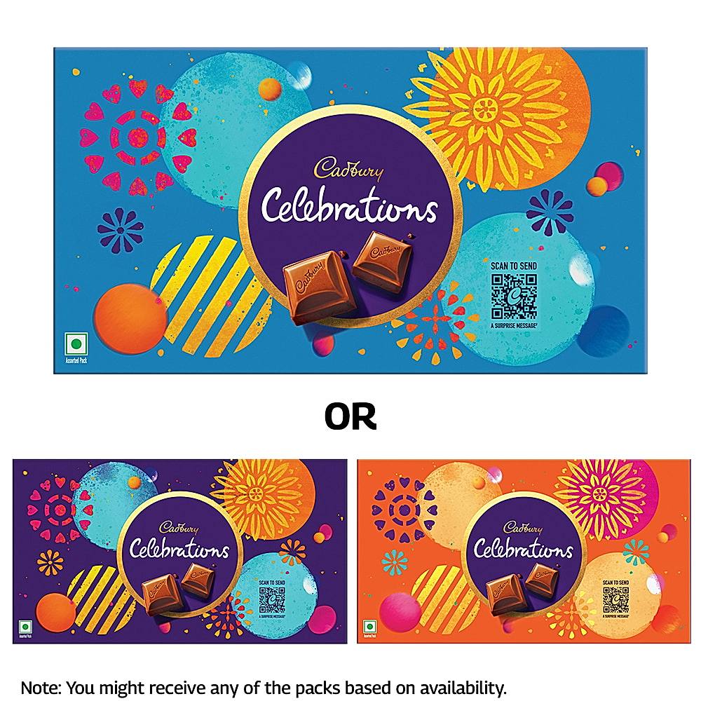 Buy Cadbury Celebrations Celebrations Gift Pack Assorted Chocolates - Rich  Taste, Delicious Online at Best Price of Rs 200 - bigbasket