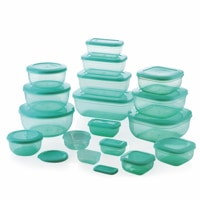 Mastercook Malta Multipurpose Storage Container - Sea Green (17 Pieces)