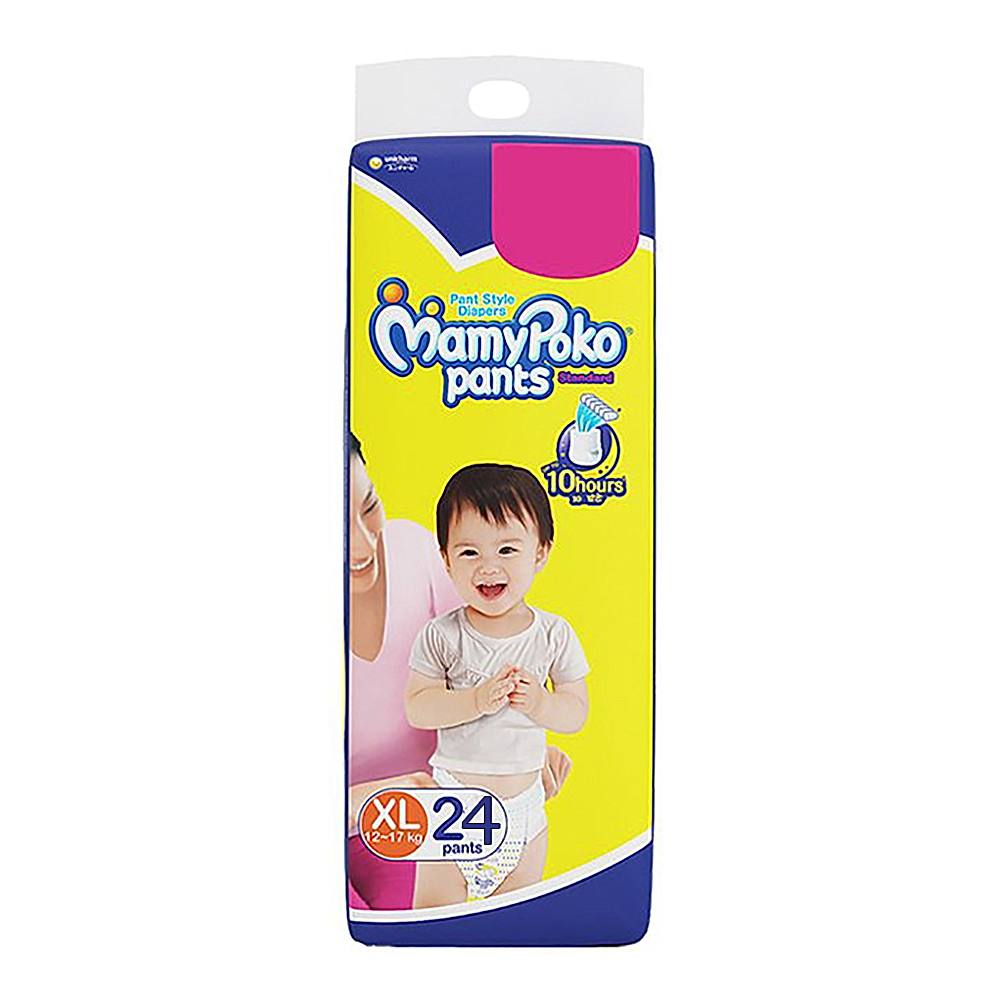Buy Mamypoko Absorb Standard Xl Diaper Pants - Xl (2 Pieces) Online at Low  Prices in India - Amazon.in